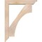 Ekena Millwork Westlake Traditional Smooth Bracket w/ Offset Brace, Douglas Fir, 5 1/2"W x 28"D x 36"H BKT0604X28X36WTL01SDF - alternate 4